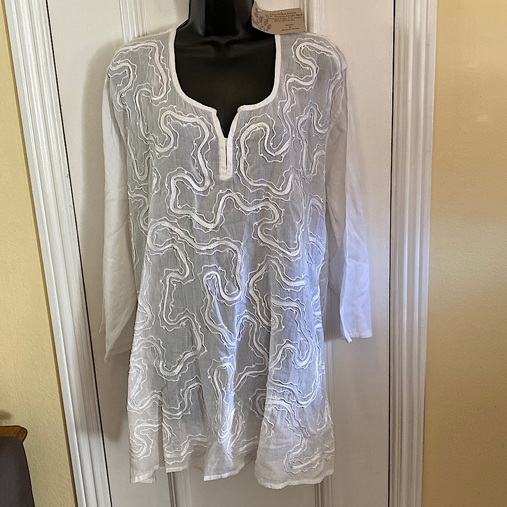 Darling White Beach Cover Up